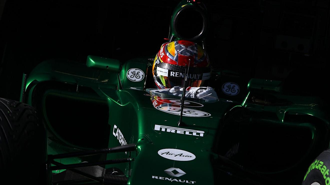 Robin Frijns (NDL) Caterham CT05. Formula One Testing, Jerez, Spain, Day Three, Thursday, 30 January 2014