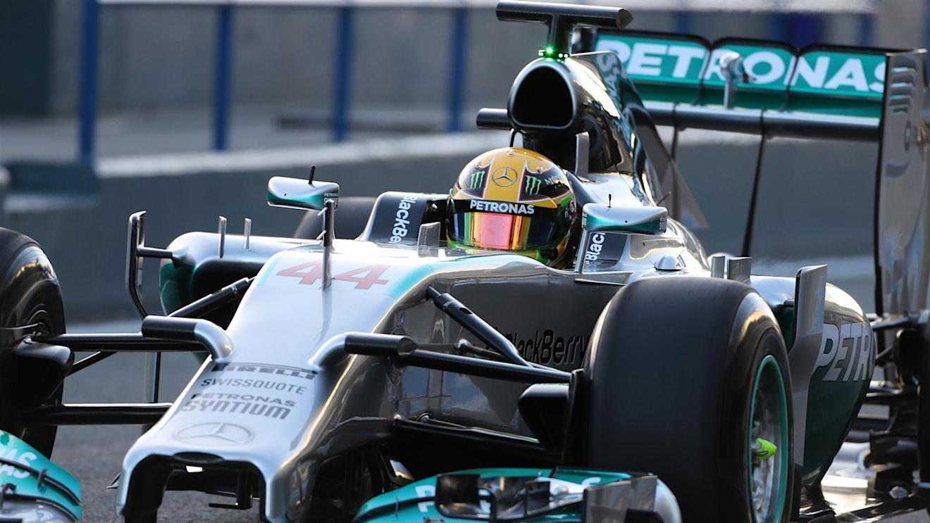 Lewis Hamilton (GBR) Mercedes AMG F1 W05. Formula One Testing, Jerez, Spain, Day One, Tuesday, 28 January 2014