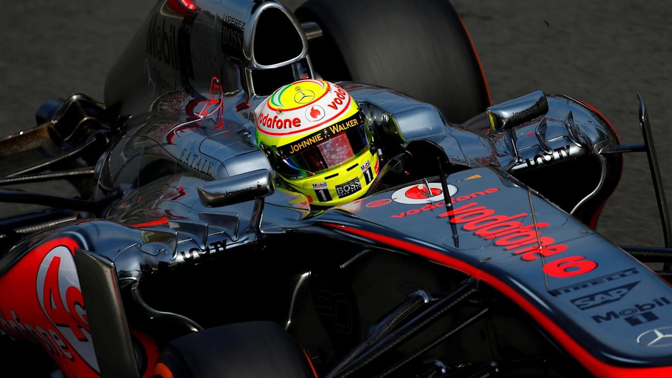 Sergio Perez (MEX) McLaren MP4-28. Formula One World Championship, Rd12, Italian Grand Prix, Qualifying, Monza, Italy, Saturday, 7 September 2013