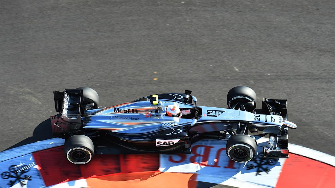 Kevin Magnussen (DEN) McLaren MP4-29. Formula One World Championship, Rd16, Russian Grand Prix, Practice, Sochi Autodrom, Sochi, Krasnodar Krai, Russia, Friday, 10 October 2014