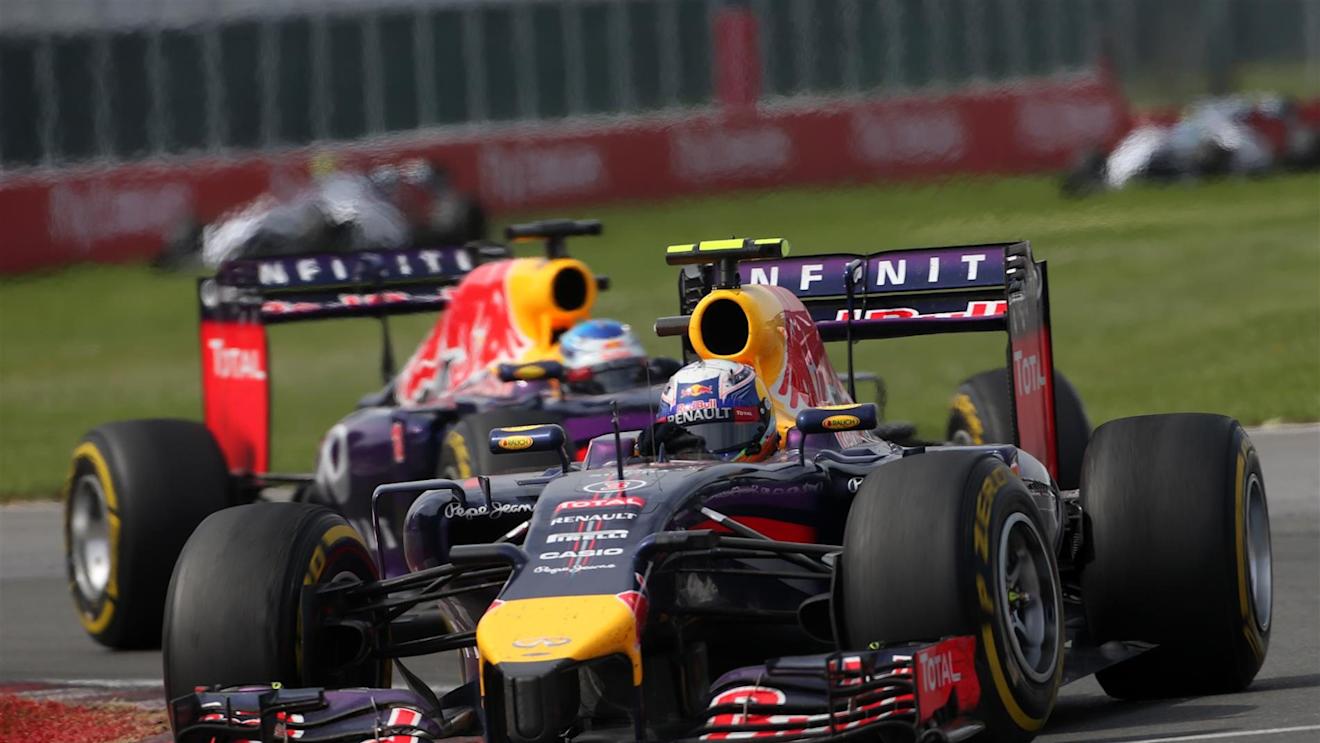 Daniel Ricciardo (AUS) Red Bull Racing RB10. Formula One World Championship, Rd7, Canadian Grand Prix, Race, Montreal, Canada, Sunday, 8 June 2014