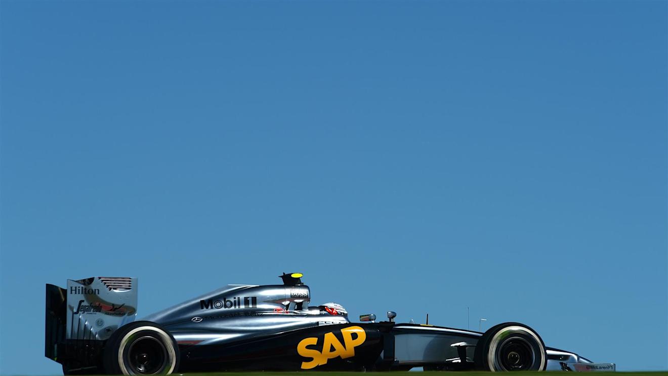 Kevin Magnussen (DEN) McLaren MP4-29. Formula One World Championship, Rd17, United States Grand Prix, Practice, Austin, Texas, USA, Friday, 31 October 2014