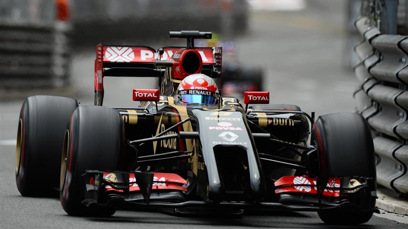 Romain Grosjean (FRA) Lotus E22. Formula One World Championship, Rd6, Monaco Grand Prix, Race, Monte-Carlo, Monaco, Sunday, 25 May 2014
