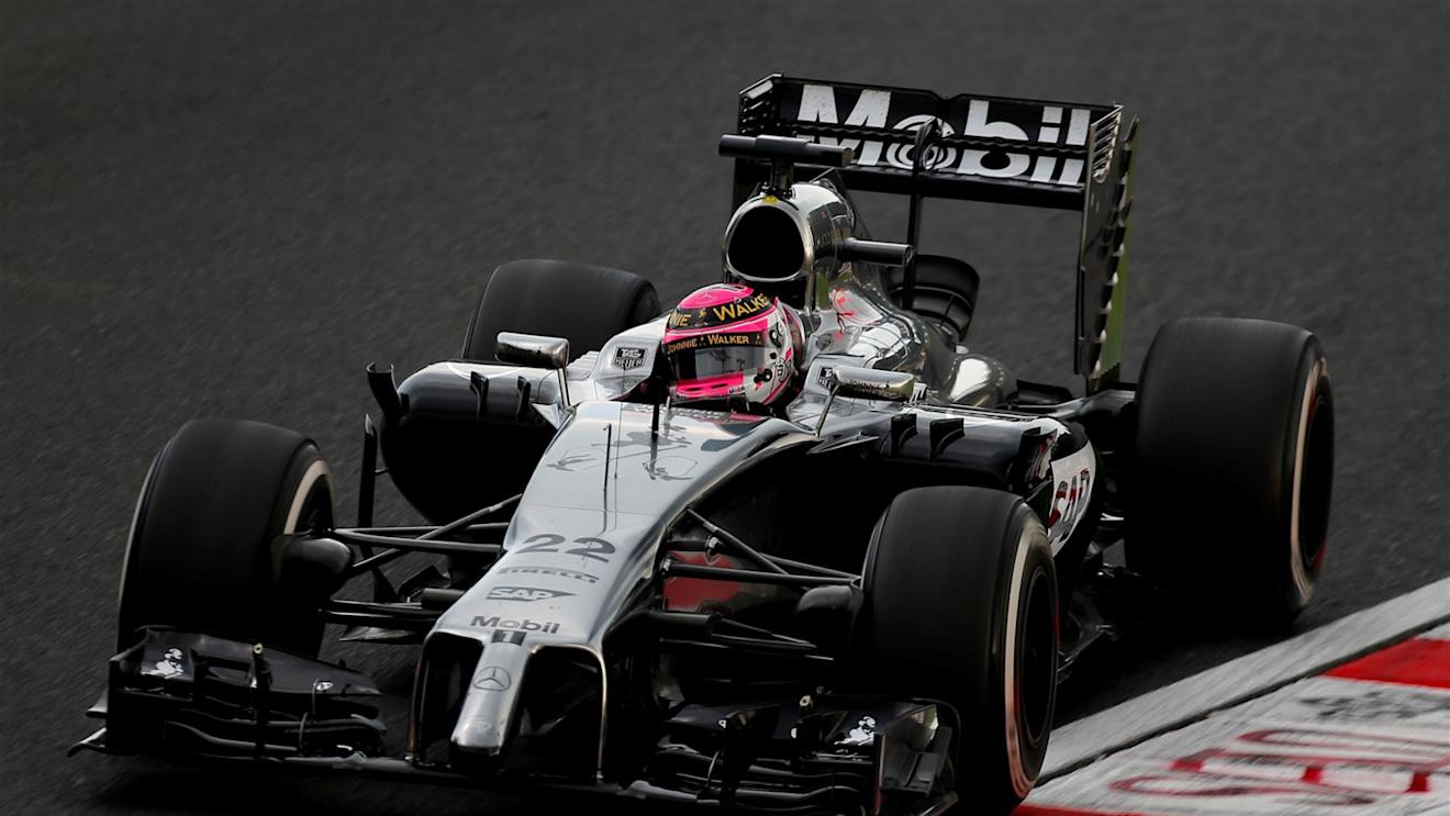 Jenson Button (GBR) McLaren MP4-29. Formula One World Championship, Rd15, Japanese Grand Prix, Practice, Suzuka, Japan, Friday, 3 October 2014