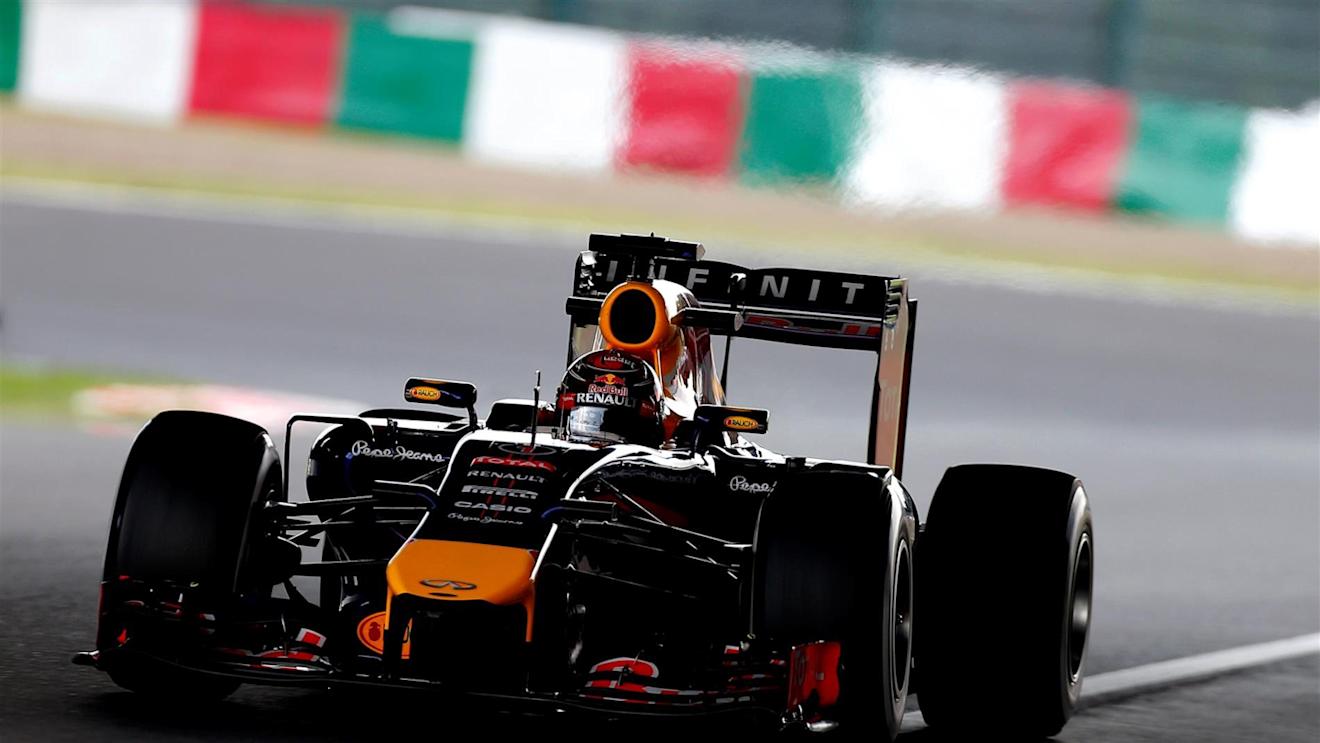Sebastian Vettel (GER) Red Bull Racing RB10. Formula One World Championship, Rd15, Japanese Grand Prix, Practice, Suzuka, Japan, Friday, 3 October 2014
