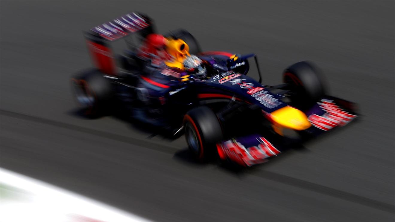Sebastian Vettel (GER) Red Bull Racing RB10. Formula One World Championship, Rd13, Italian Grand Prix, Monza, Italy, Practice, Friday, 5 September 2014