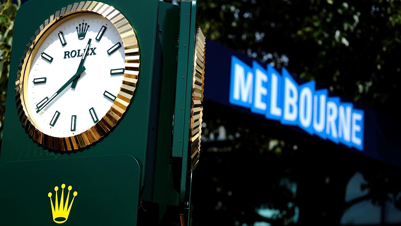 Rolex clock. Formula One World Championship, Rd1, Australian Grand Prix, Preparations, Albert Park, Melbourne, Australia, Wednesday, 13 March 2013