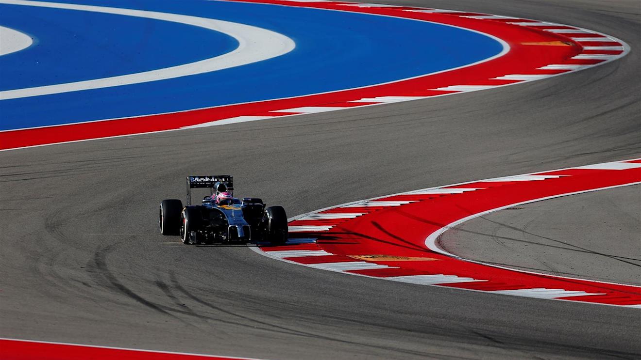 Jenson Button (GBR) McLaren MP4-29. Formula One World Championship, Rd17, United States Grand Prix, Qualifying, Austin, Texas, USA, Saturday, 1 November 2014