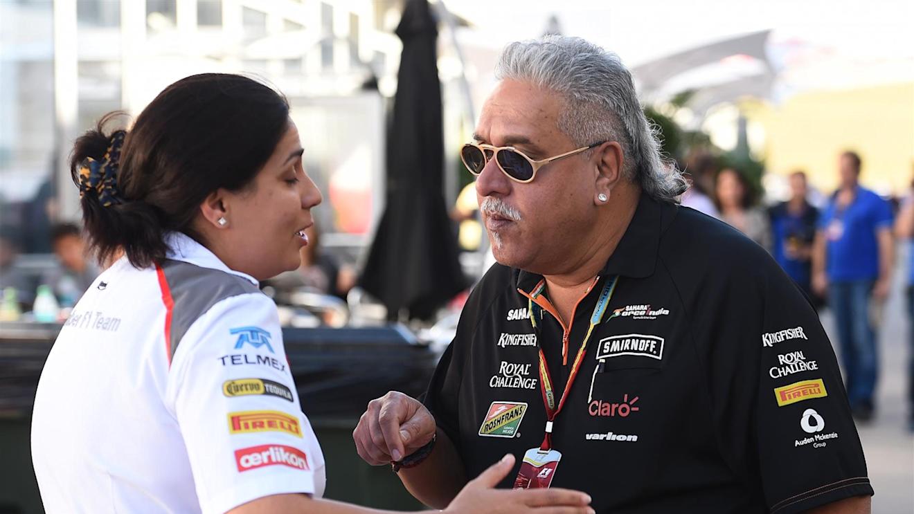 Monisha Kaltenborn (AUT) Sauber Team Prinicpal and Dr. Vijay Mallya (IND) Force India Formula One Team Owner. Formula One World Championship, Rd17, United States Grand Prix, Practice, Austin, Texas, USA, Friday, 31 October 2014