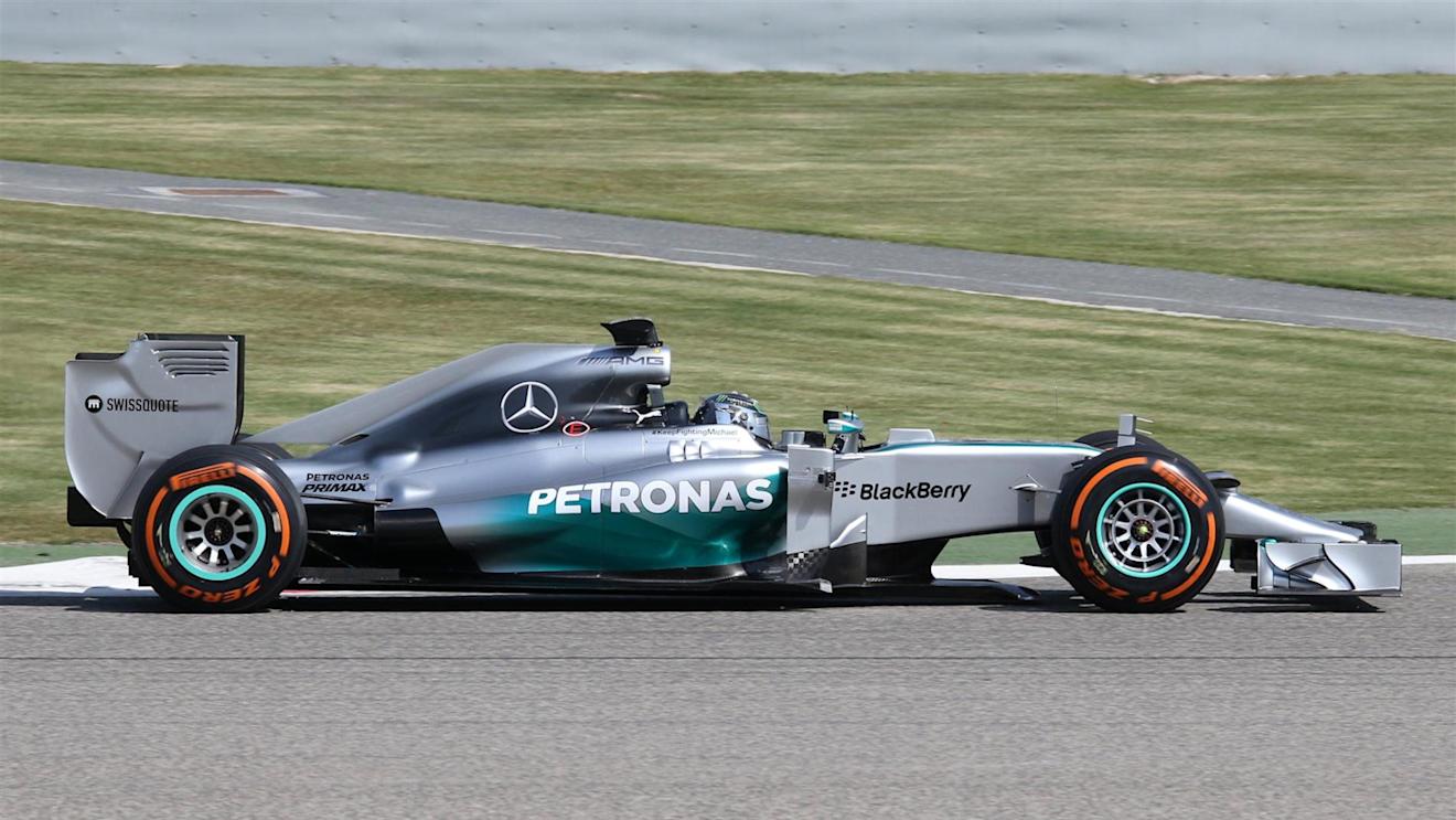 Nico Rosberg (GER) Mercedes AMG F1 W05. Formula One Testing, Day Two, Bahrain International Circuit, Sakhir, Bahrain, Thursday, 20 February 2014