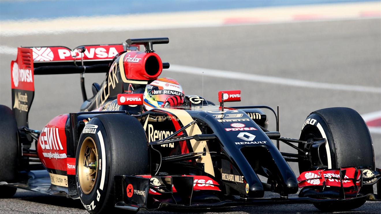 Pastor Maldonado (VEN) Lotus E22. Formula One Testing, Day Four, Bahrain International Circuit, Sakhir, Bahrain, Saturday, 22 February 2014