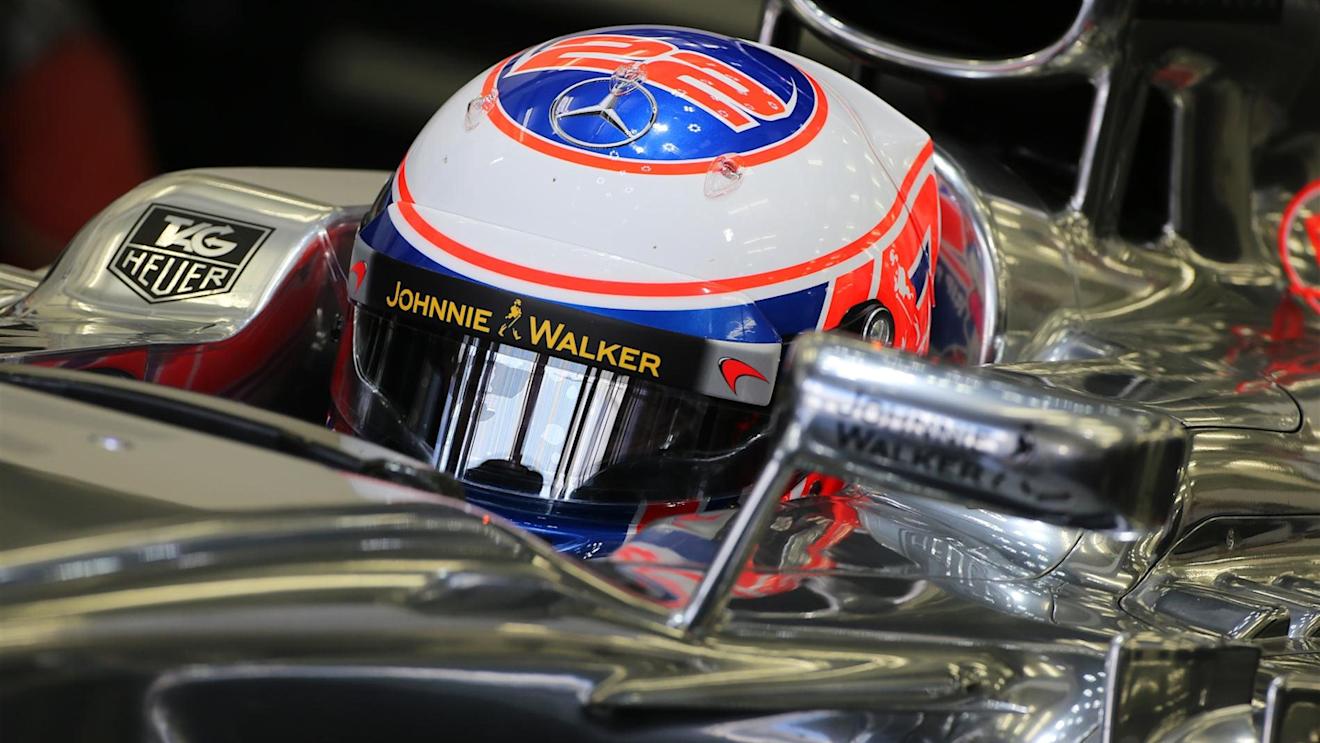 Jenson Button (GBR) McLaren MP4-29. Formula One Testing, Day Three, Bahrain International Circuit, Sakhir, Bahrain, Friday, 21 February 2014