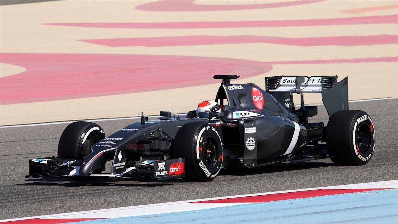 Adrian Sutil (GER) Sauber C33. Formula One Testing, Day Four, Bahrain International Circuit, Sakhir, Bahrain, Sunday, 2 March 2014