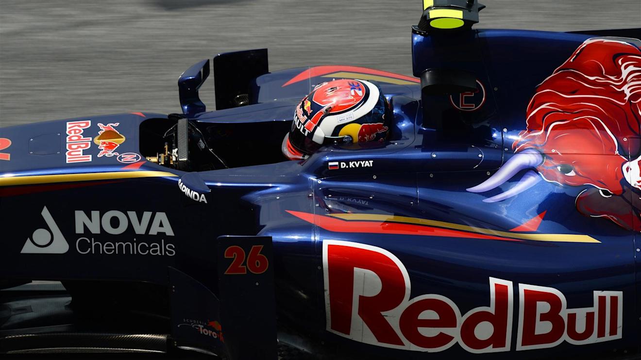 Daniil Kvyat (RUS) Scuderia Toro Rosso STR9. Formula One World Championship, Rd2, Malaysian Grand Prix, Practice, Sepang, Malaysia, Friday, 28 March 2014
