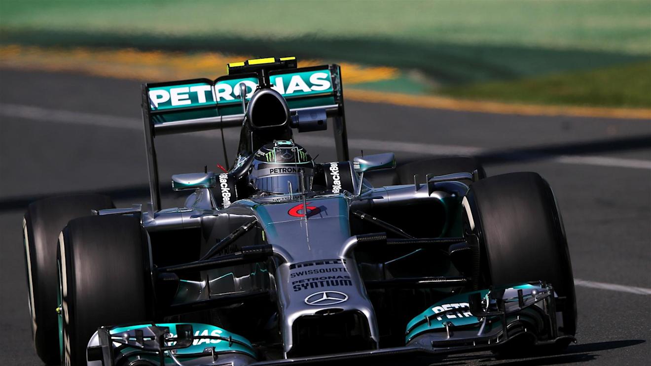 Nico Rosberg (GER) Mercedes AMG F1 W05. Formula One World Championship, Rd1, Australian Grand Prix, Practice, Albert Park, Melbourne, Australia, Friday, 14 March 2014