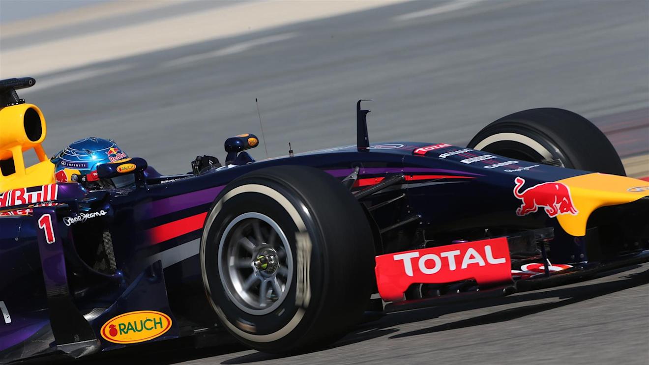 Sebastian Vettel (GER) Red Bull Racing RB10. Formula One Testing, Day Two, Bahrain International Circuit, Sakhir, Bahrain, Thursday, 20 February 2014