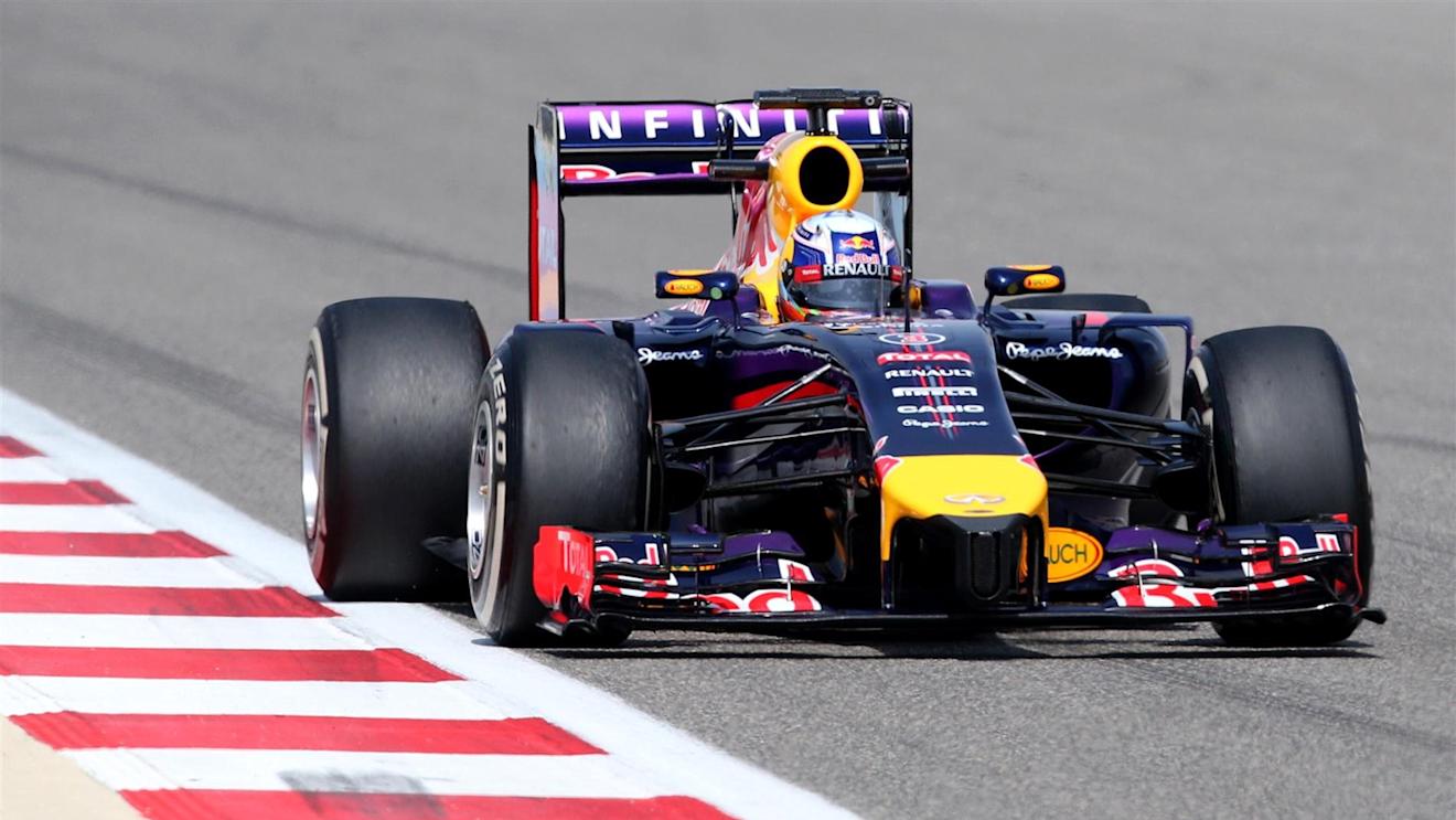 Sebastian Vettel (GER) Red Bull Racing RB10. Formula One Testing, Day One, Bahrain International Circuit, Sakhir, Bahrain, Thursday, 27 February 2014