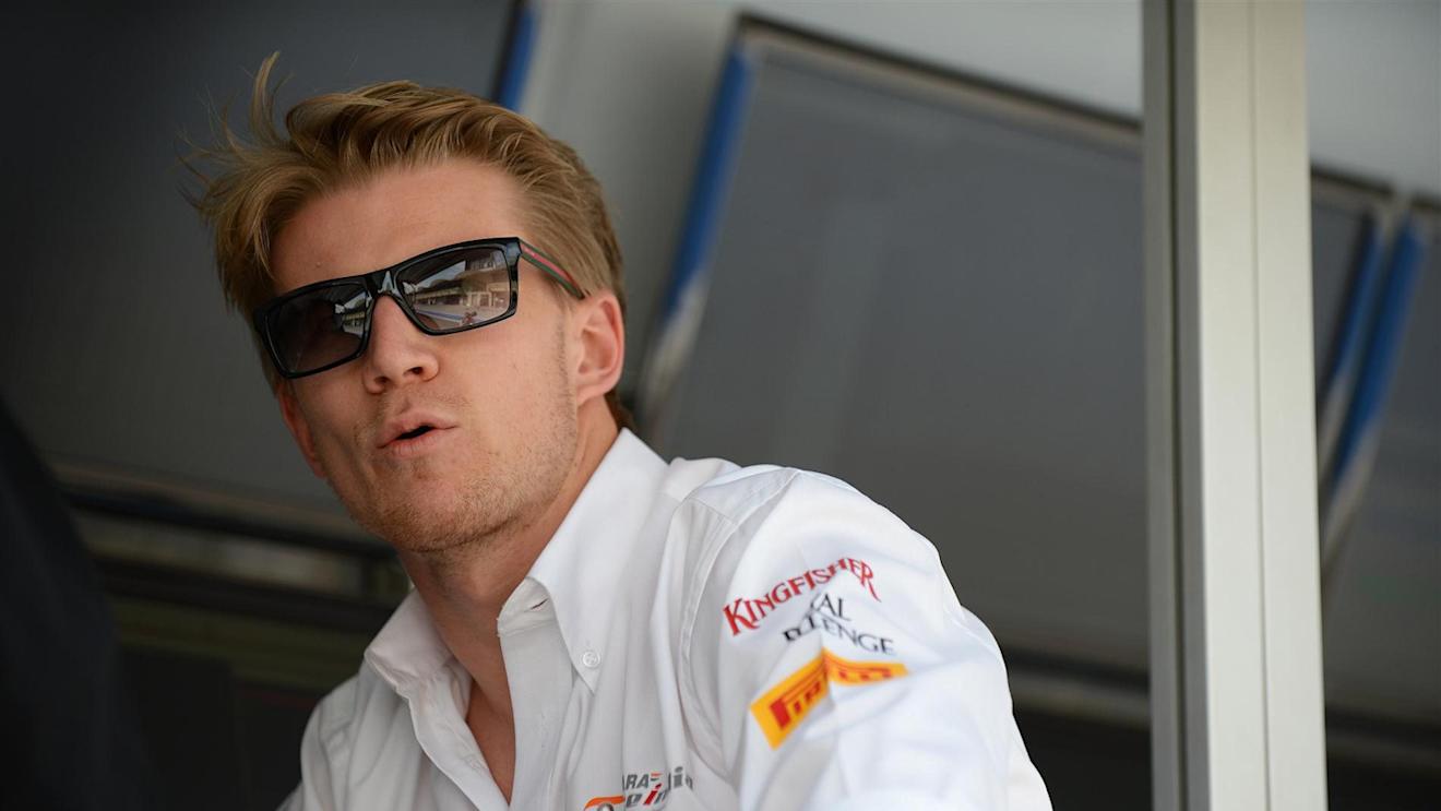Nico Hulkenberg (GER) Force India F1. Formula One Testing, Day Two, Bahrain International Circuit, Sakhir, Bahrain, Friday, 28 February 2014