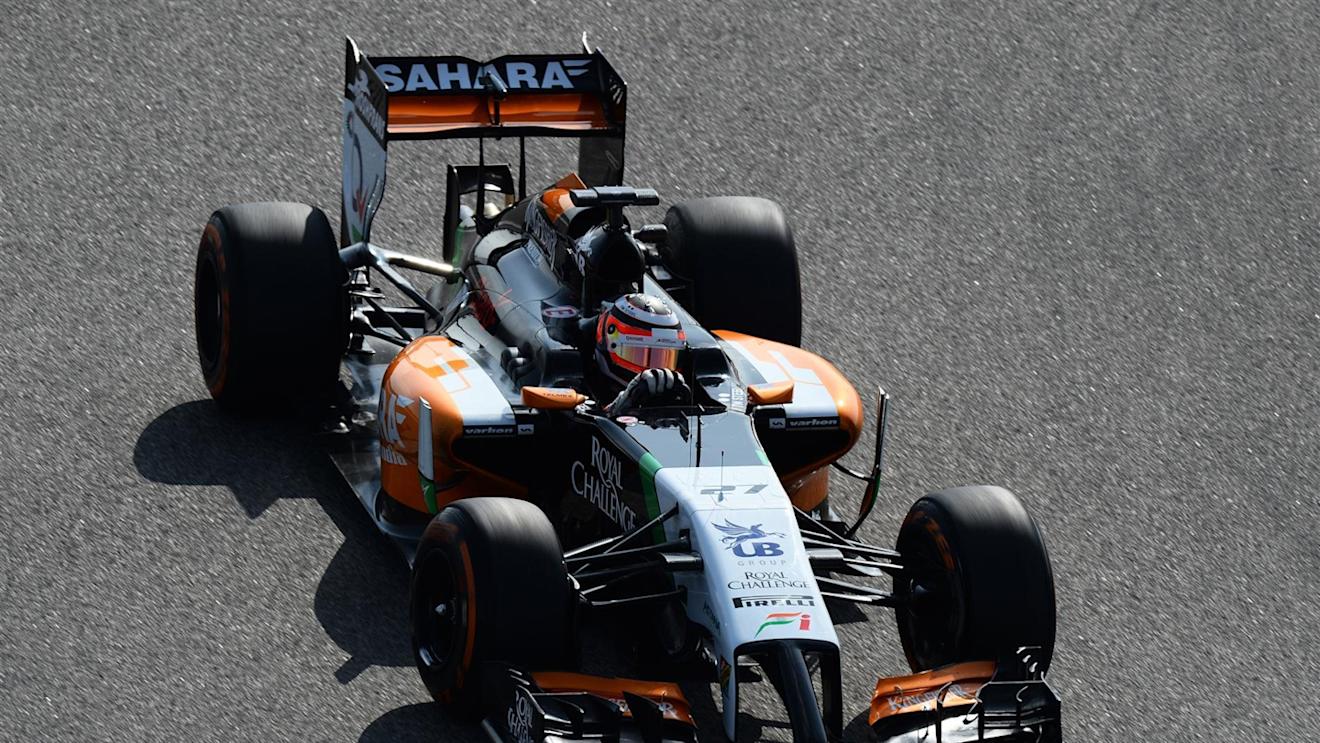Nico Hulkenberg (GER) Force India VJM07. Formula One Testing, Day Three, Bahrain International Circuit, Sakhir, Bahrain, Saturday, 1 March 2014