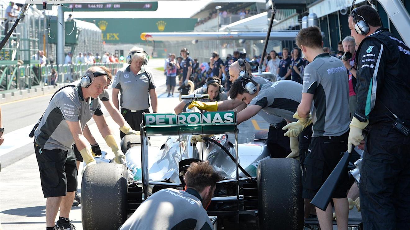 Nico Rosberg (GER) Mercedes AMG F1 W05, Formula One World Championship, Rd1, Australian Grand Prix, Practice, Albert Park, Melbourne, Australia, Friday, 14 March 2014