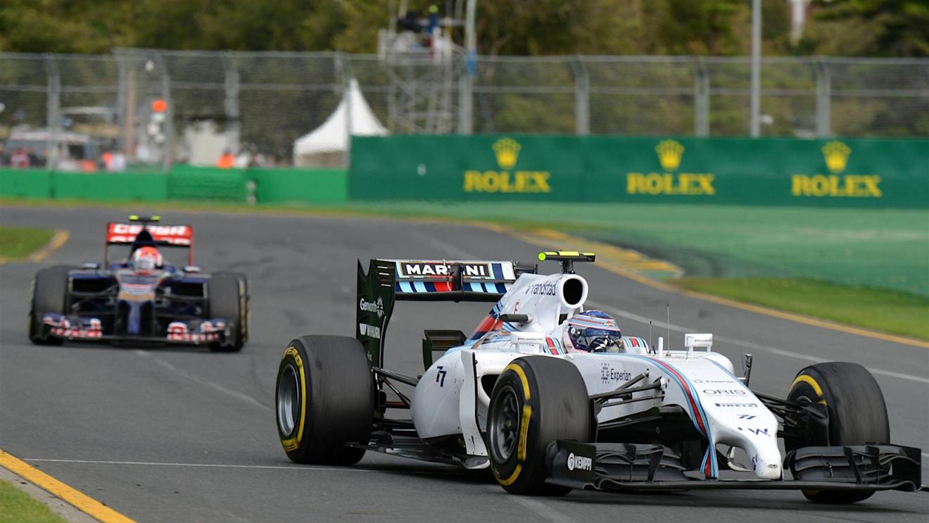 Valtteri Bottas (FIN) Williams FW36. Formula One World Championship, Rd1, Australian Grand Prix, Race, Albert Park, Melbourne, Australia, Sunday, 16 March 2014