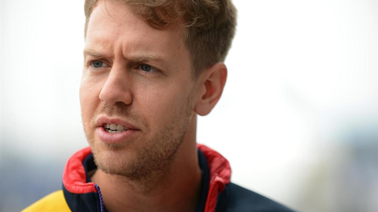 Sebastian Vettel (GER) Red Bull Racing. Formula One World Championship, Rd4, Chinese Grand Prix, Preparations, Shanghai, China, Thursday, 17 April 2014