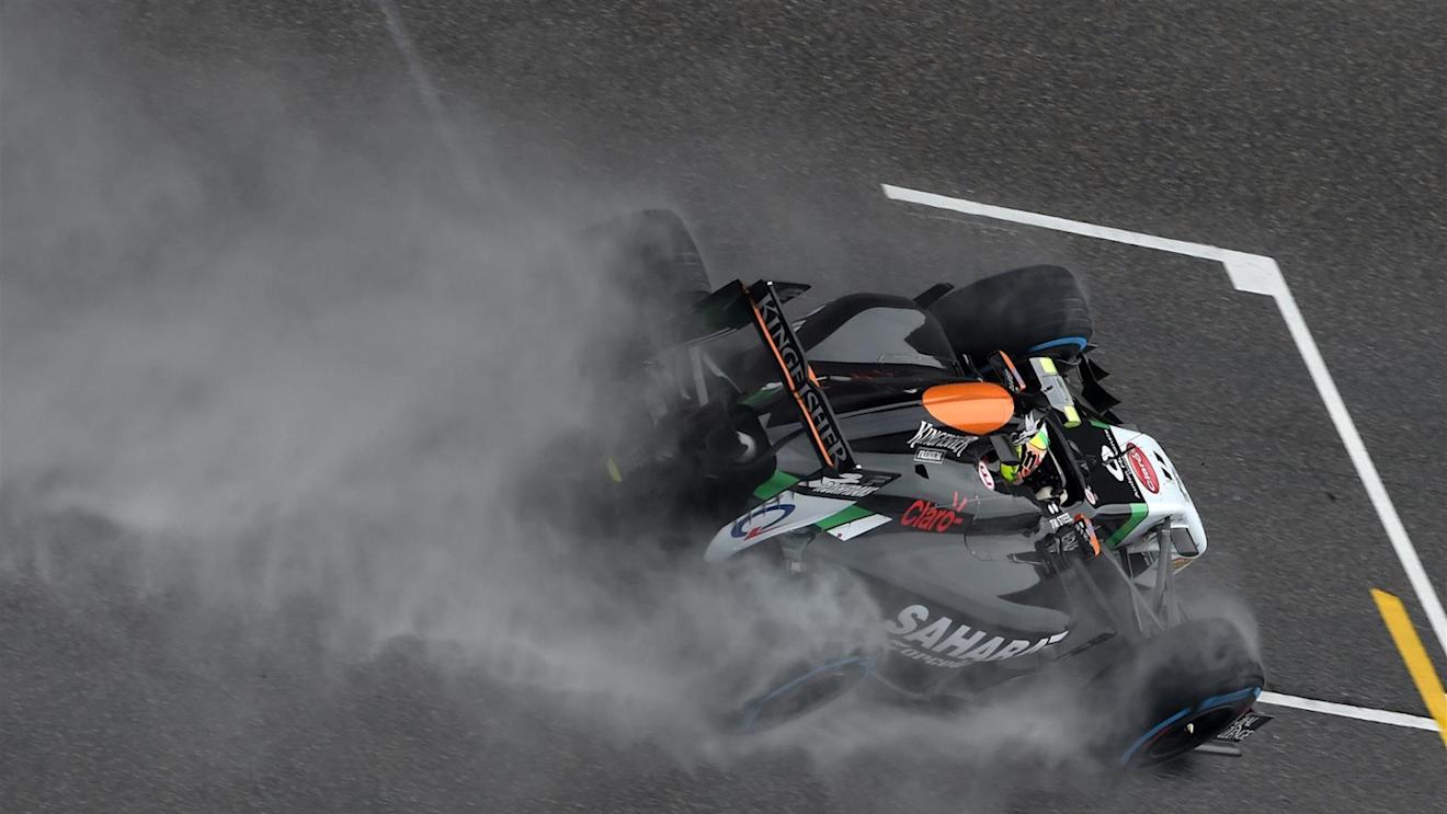 Sergio Perez (MEX) Force India VJM07. Formula One World Championship, Rd4, Chinese Grand Prix, Qualifying, Shanghai, China, Saturday, 19 April 2014