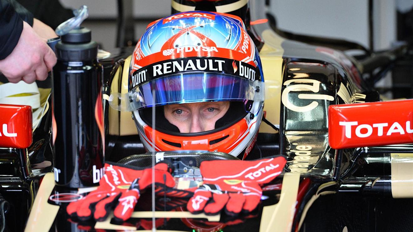 Romain Grosjean (FRA) Lotus E22. Formula One World Championship, Rd1, Australian Grand Prix, Race, Albert Park, Melbourne, Australia, Sunday, 16 March 2014