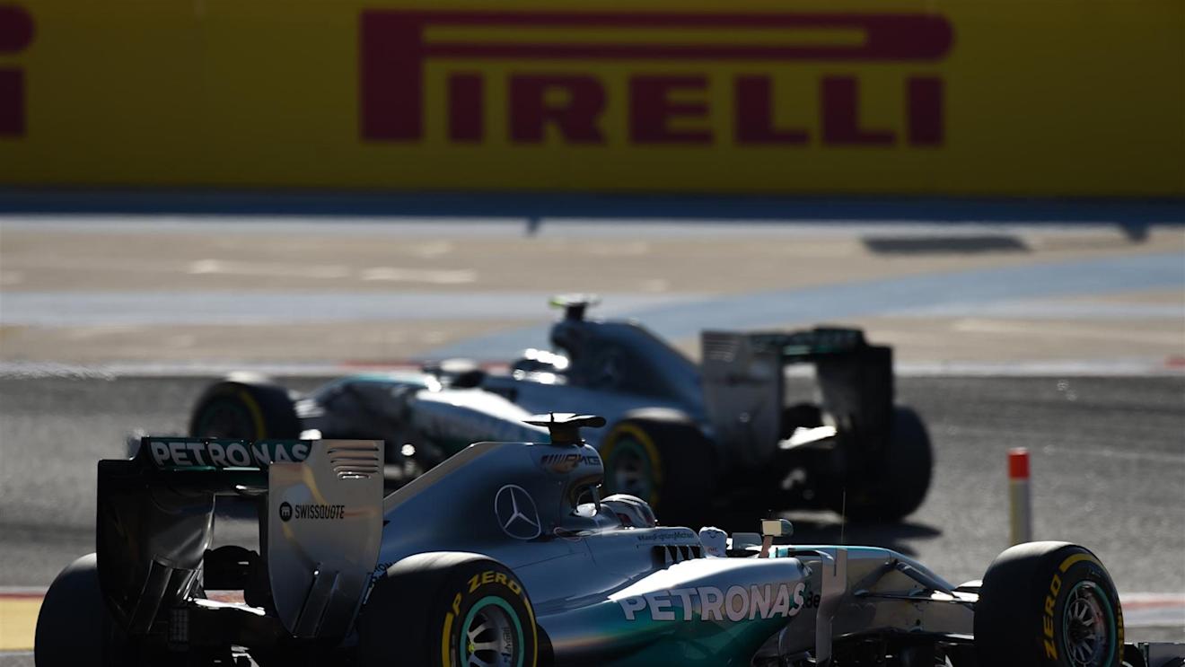 Lewis Hamilton (GBR) Mercedes AMG F1 W05. Formula One World Championship, Rd3, Bahrain Grand Prix, Qualifying, Bahrain International Circuit, Sakhir, Bahrain, Saturday, 5 April 2014