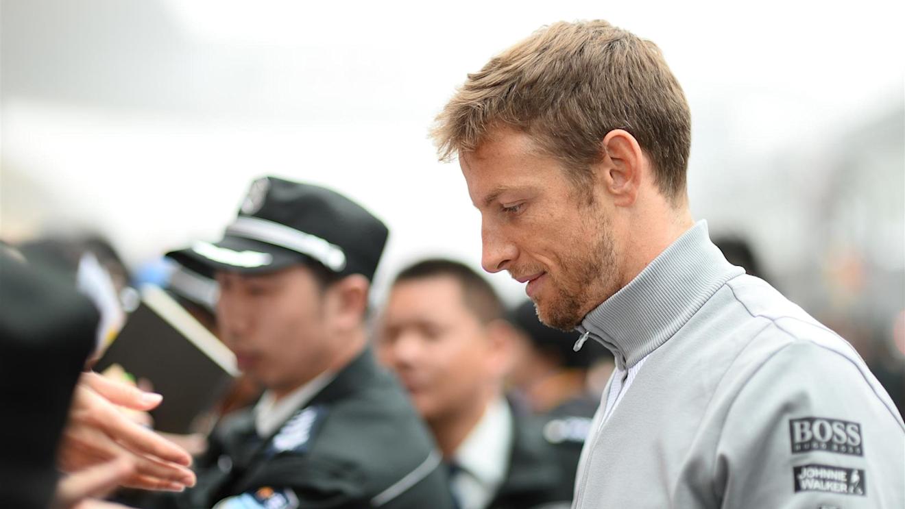 Jenson Button (GBR) McLaren. Formula One World Championship, Rd4, Chinese Grand Prix, Preparations, Shanghai, China, Thursday, 17 April 2014