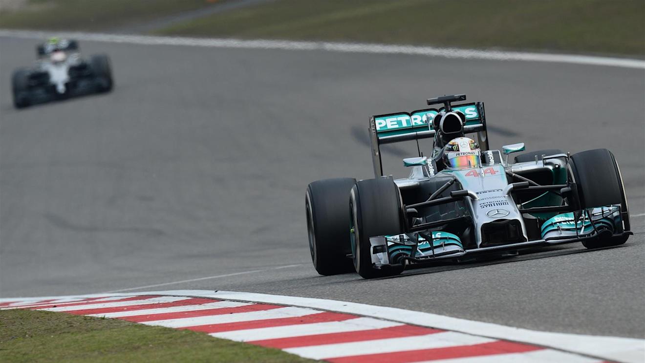 Lewis Hamilton (GBR) Mercedes AMG F1 W05. Formula One World Championship, Rd4, Chinese Grand Prix, Race, Shanghai, China, Sunday, 20 April 2014