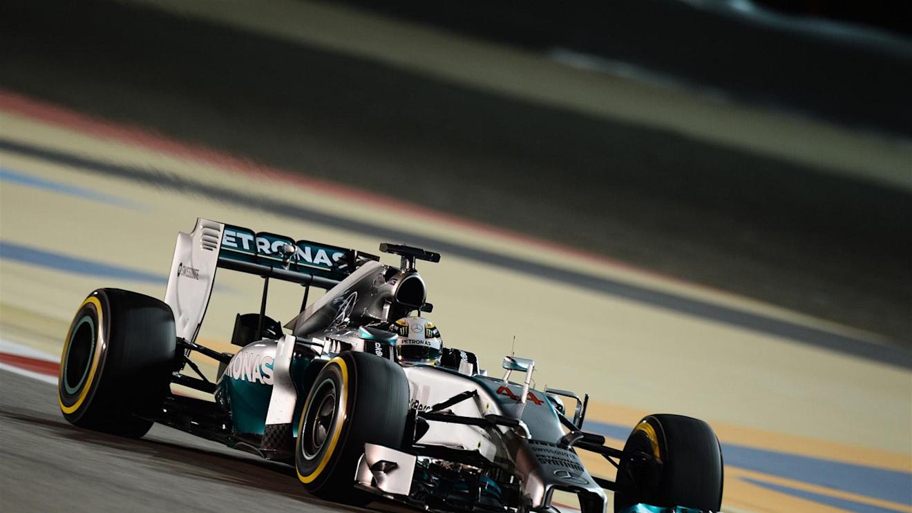 Lewis Hamilton (GBR) Mercedes AMG F1 W05. Formula One World Championship, Rd3, Bahrain Grand Prix, Practice, Bahrain International Circuit, Sakhir, Bahrain, Friday, 4 April 2014