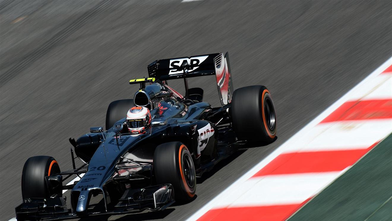 Kevin Magnussen (DEN) McLaren MP4-29. Formula One World Championship, Rd5, Spanish Grand Prix, Practice, Barcelona, Spain, Friday, 9 May 2014