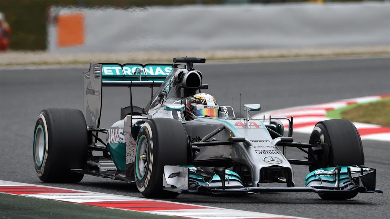 Lewis Hamilton (GBR) Mercedes AMG F1 W05. Formula One World Championship, Rd5, Spanish Grand Prix, Race, Barcelona, Spain, Sunday, 11 May 2014