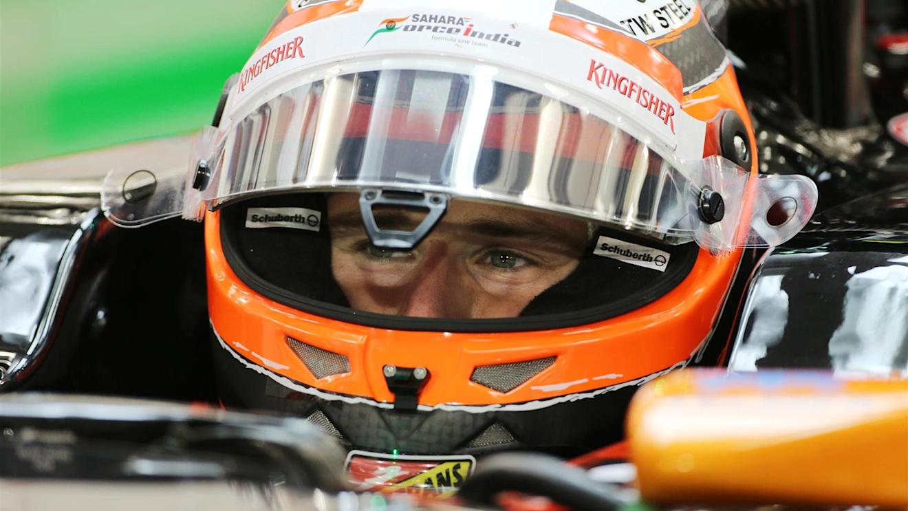Nico Hulkenberg (GER) Force India VJM07. Formula One World Championship, Rd3, Bahrain Grand Prix, Practice, Bahrain International Circuit, Sakhir, Bahrain, Friday, 4 April 2014