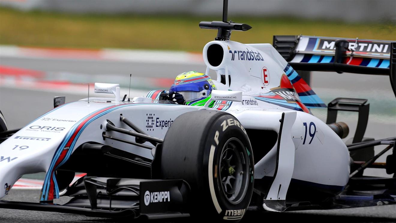 Felipe Massa (BRA) Williams FW36. Formula One Testing, Day One, Barcelona, Spain, Tuesday, 13 May 2014