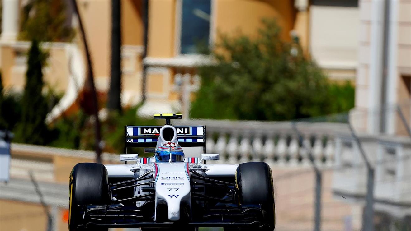Valtteri Bottas (FIN) Williams FW36. Formula One World Championship, Rd6, Monaco Grand Prix, Qualifying, Monte-Carlo, Monaco, Saturday, 24 May 2014