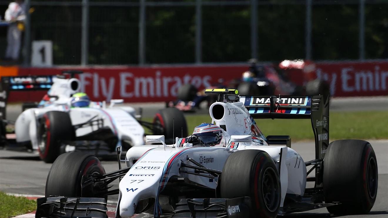 Valtteri Bottas (FIN) Williams FW36. Formula One World Championship, Rd7, Canadian Grand Prix, Race, Montreal, Canada, Sunday, 8 June 2014