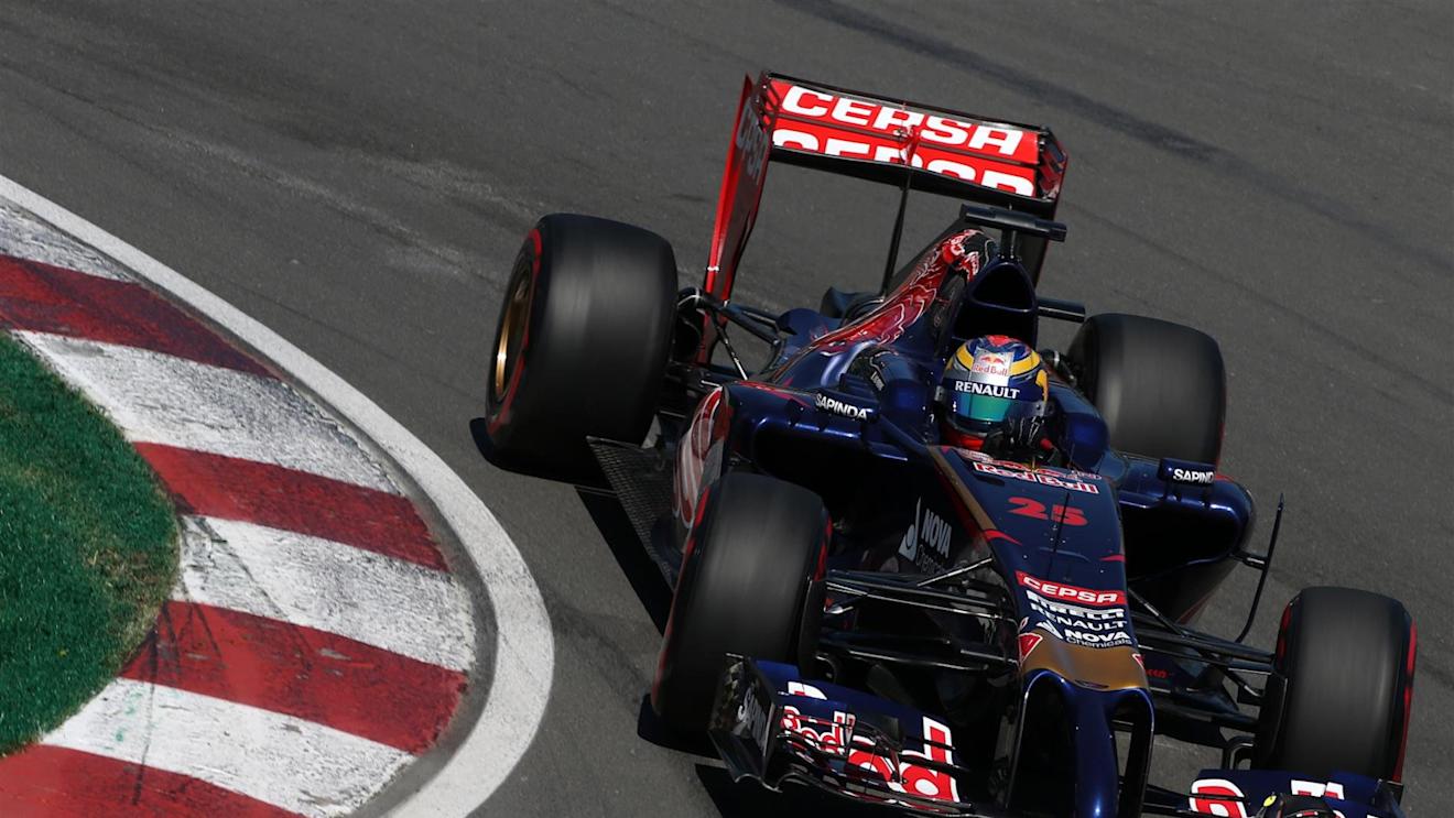Jean-Eric Vergne (FRA) Scuderia Toro Rosso STR9. Formula One World Championship, Rd7, Canadian Grand Prix, Qualifying, Montreal, Canada, Saturday, 7 June 2014