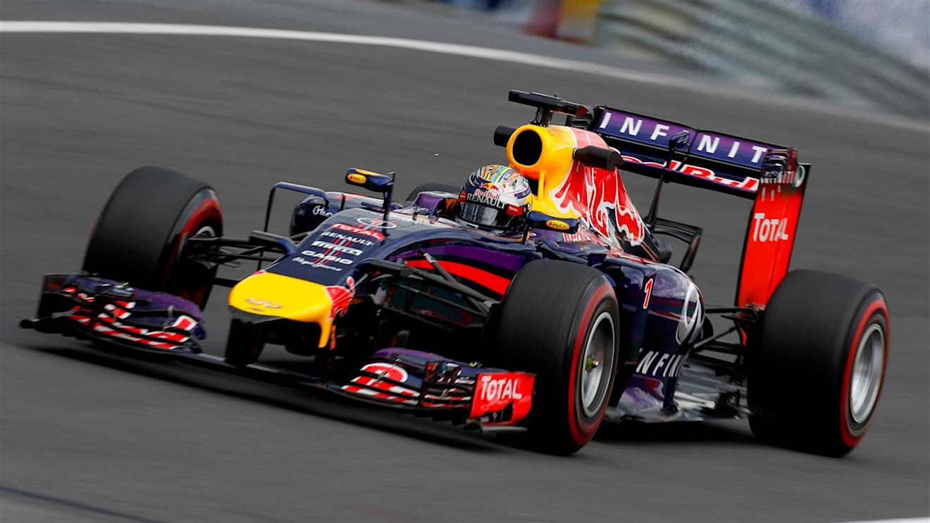 Sebastian Vettel (GER) Red Bull Racing RB10. Formula One World Championship, Rd8, Austrian Grand Prix, Practice, Spielberg, Austria, Friday, 20 June 2014