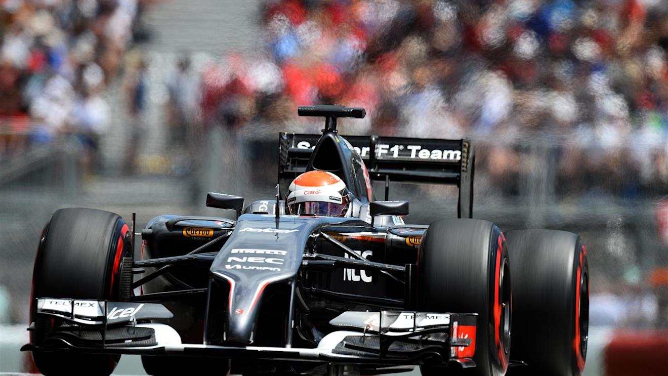 Adrian Sutil (GER) Sauber C33. Formula One World Championship, Rd7, Canadian Grand Prix, Qualifying, Montreal, Canada, Saturday, 7 June 2014