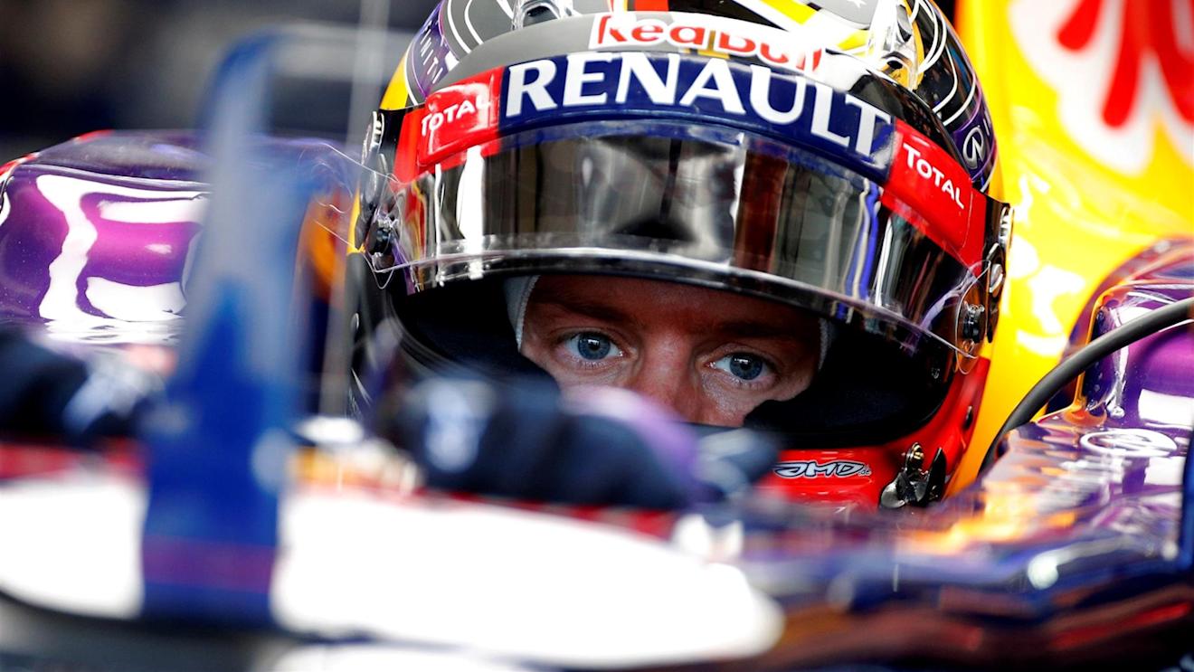 Sebastian Vettel (GER) Red Bull Racing RB10. Formula One World Championship, Rd10, German Grand Prix, Practice, Hockenheim, Germany, Friday, 18 July 2014