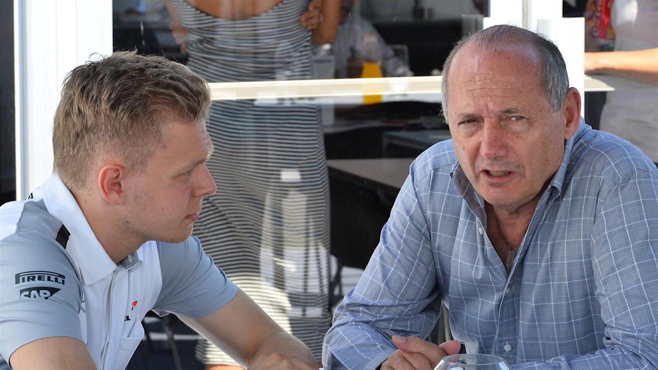 (L to R): Kevin Magnussen (DEN) McLaren and Ron Dennis (GBR) McLaren Executive Chairman. Formula One World Championship, Rd7, Canadian Grand Prix, Qualifying, Montreal, Canada, Saturday, 7 June 2014