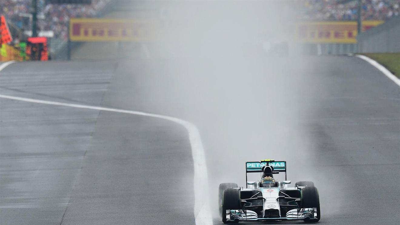 Nico Rosberg (GER) Mercedes AMG F1 W05. Formula One World Championship, Rd11, Hungarian Grand Prix, Race Day, Hungaroring, Hungary. Sunday, 27 July 2014