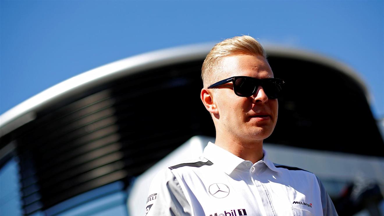 Kevin Magnussen (DEN) McLaren. Formula One World Championship, Rd10, German Grand Prix, Preparations, Hockenheim, Germany, Thursday, 17 July 2014