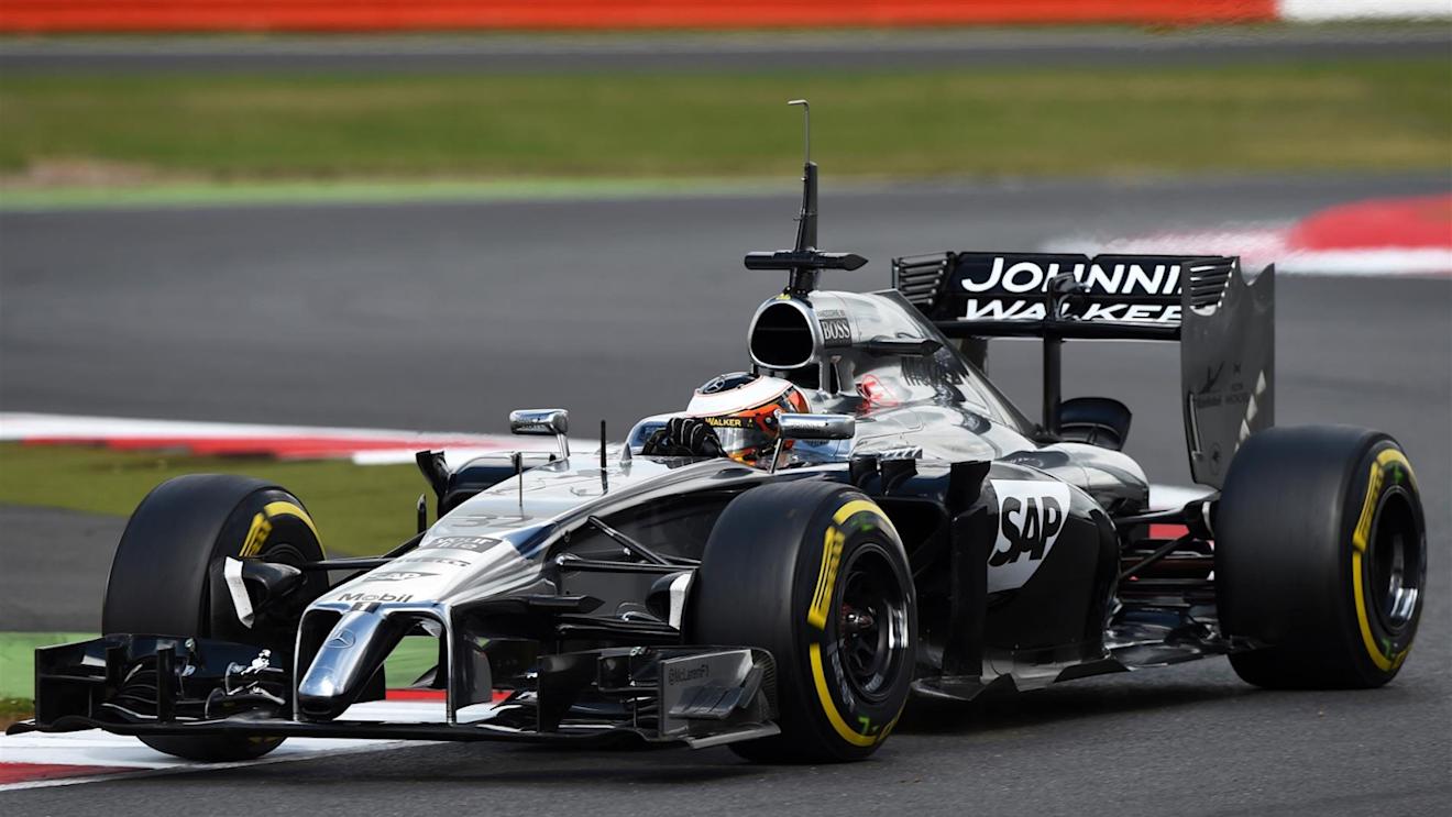 Stoffel Vandoorne (BEL) McLaren MP4-29. Formula One Testing, Silverstone, England, Day One, Tuesday, 8 July 2014