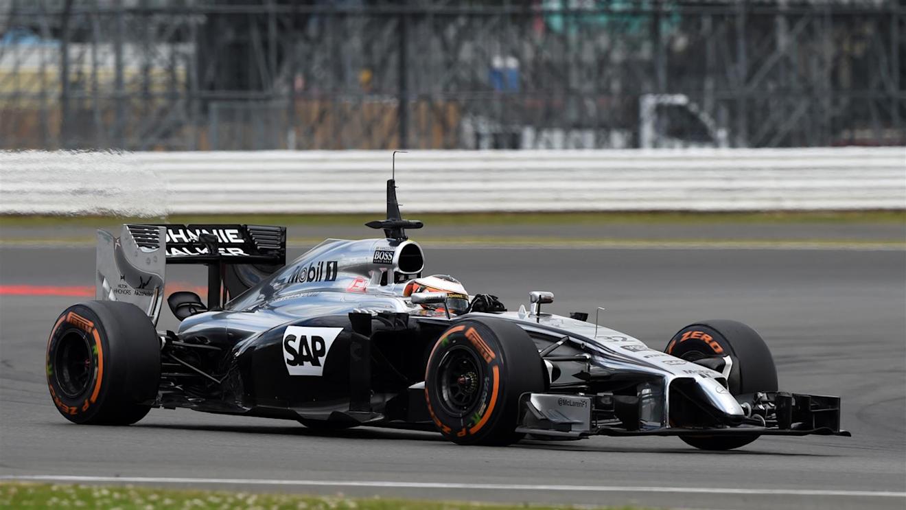 Stoffel Vandoorne (BEL) McLaren MP4-29. Formula One Testing, Silverstone, England, Day One, Tuesday, 8 July 2014