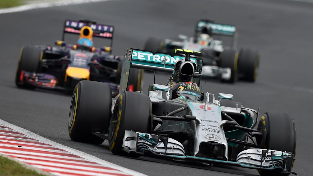 Nico Rosberg (GER) Mercedes AMG F1 W05. Formula One World Championship, Rd11, Hungarian Grand Prix, Race Day, Hungaroring, Hungary. Sunday, 27 July 2014