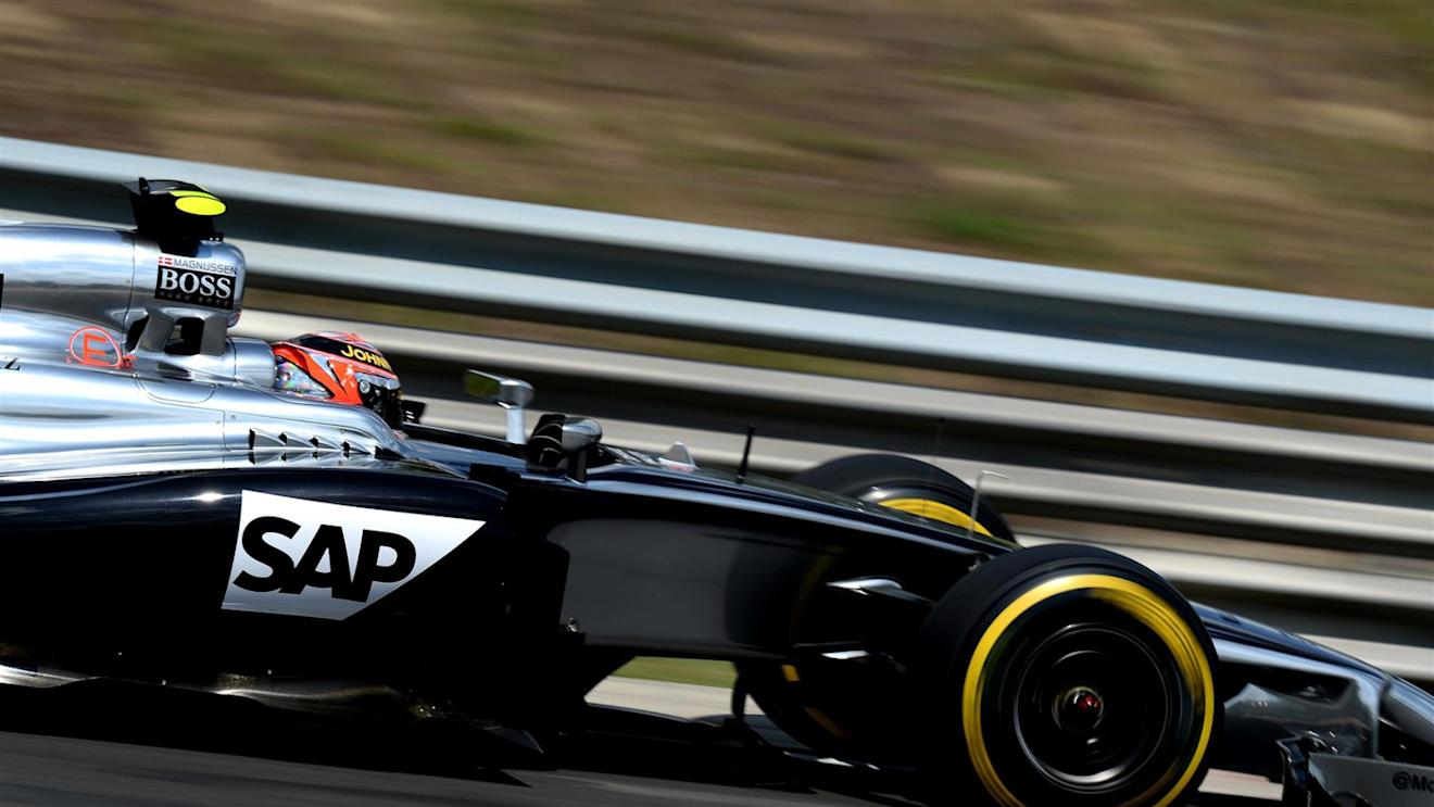 Kevin Magnussen (DEN) McLaren MP4-29. Formula One World Championship, Rd11, Hungarian Grand Prix, Qualifying, Hungaroring, Hungary. Saturday, 26 July 2014