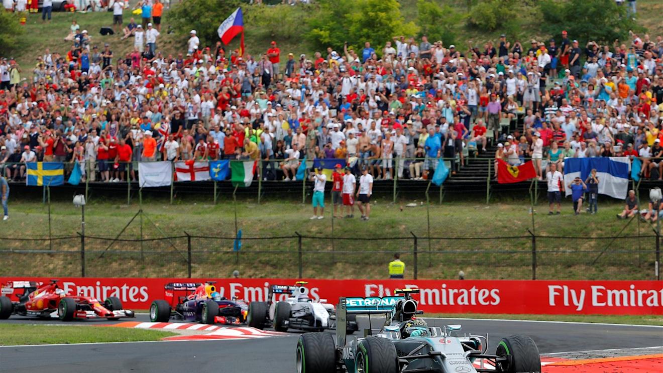 Nico Rosberg (GER) Mercedes AMG F1 W05. Formula One World Championship, Rd11, Hungarian Grand Prix, Race Day, Hungaroring, Hungary. Sunday, 27 July 2014